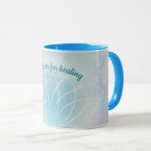 Inspirationsintensive Heilabsichten Tasse (VorderseiteRechts)