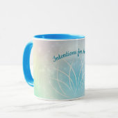 Inspirationsintensive Heilabsichten Tasse (Vorderseite Links)