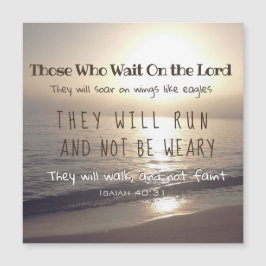 Inspirationsinterne Christliche religiöse Schrifte Magnetkarte