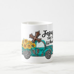 Inspirationsinterne Sonnenblume/LKW-Verbreitung Kaffeetasse