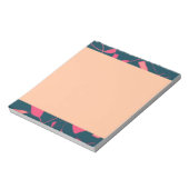 Inspirationsinternes botanisches Design Editor Notizblock (Rotiert)