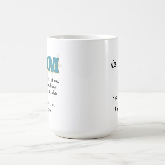 Inspirationskaffee-Tasse für Mamas Kaffeetasse (Mittel)