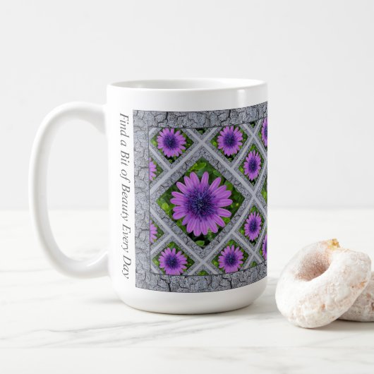 Inspirationskaffee-Tasse mit afrikanischen Milchpr Kaffeetasse (Mit Donut)
