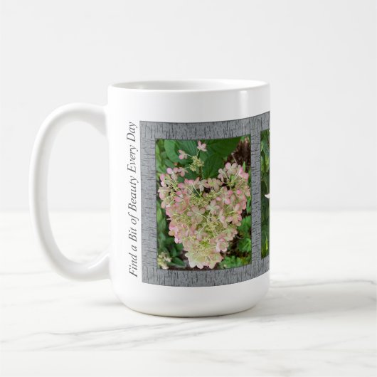 Inspirationskaffee-Tasse mit Hübschen Blume Kaffeetasse (Links)