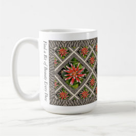 Inspirationskaffee-Tasse mit Orange Aloes Kaffeetasse