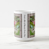 Inspirationskaffee-Tasse mit rosa Lilien Kaffeetasse (Mittel)