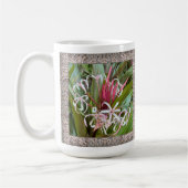 Inspirationskaffee-Tasse mit rosa Lilien Kaffeetasse (Links)