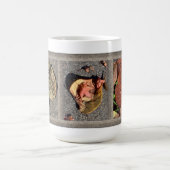 Inspirationskaffee-Tasse mit Winter-Blätter 1 Kaffeetasse (Mittel)