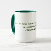 Inspirationskaffee-Tasse Tasse (Vorderseite Links)