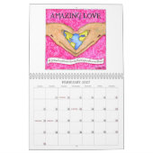 Inspirationskalender mit Original-Illustration Kalender (Feb 2027)