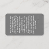 Inspirationskarte Begleitkarte (Rückseite)