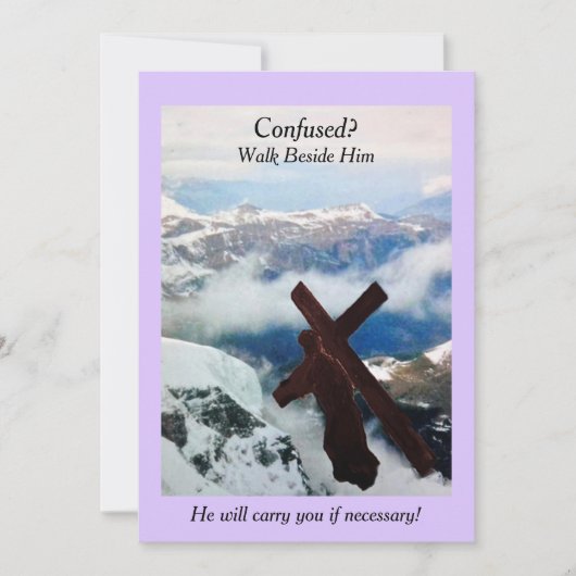 Inspirationskarte Feiertagskarte (Vorderseite)