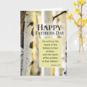 Inspirationskarte für Christliche Väter Karte (Gelbe Blume)