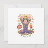 Inspirationskarte für den Muttertag (Rückseite)