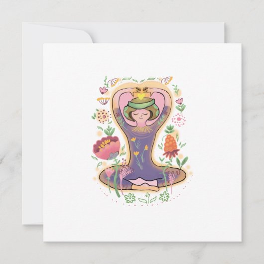 Inspirationskarte für den Muttertag (Vorderseite)