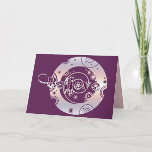 Inspirationskarte glauben karte