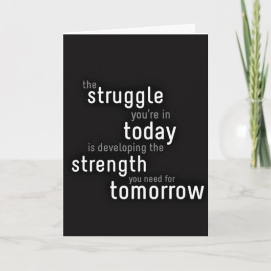 Inspirationskarte Karte (Vorderseite)