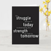 Inspirationskarte Karte (Gelbe Blume)