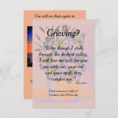 Inspirationskarte Mitteilungskarte (Vorne/Hinten)