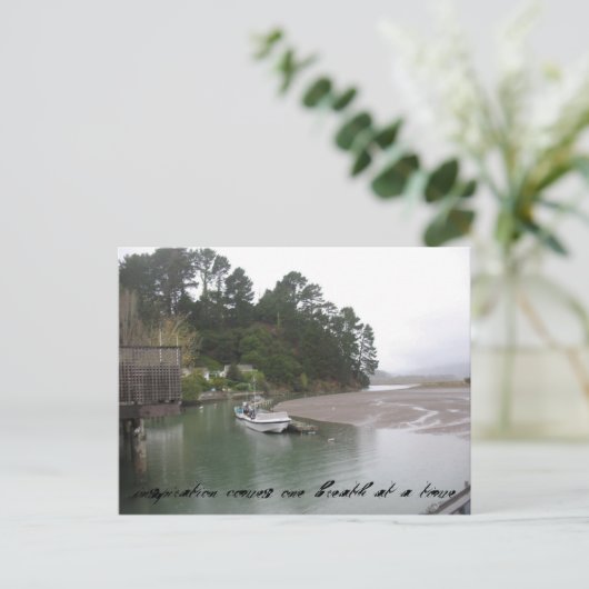 Inspirationskarte Postkarte (Stehend Vorderseite)