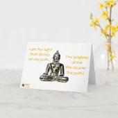 Inspirationskarte - Seien Sie Ihr Karte (Gelbe Blume)