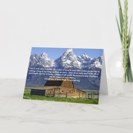 Inspirationskarten Ironien des Lebens Karte (Vorderseite)