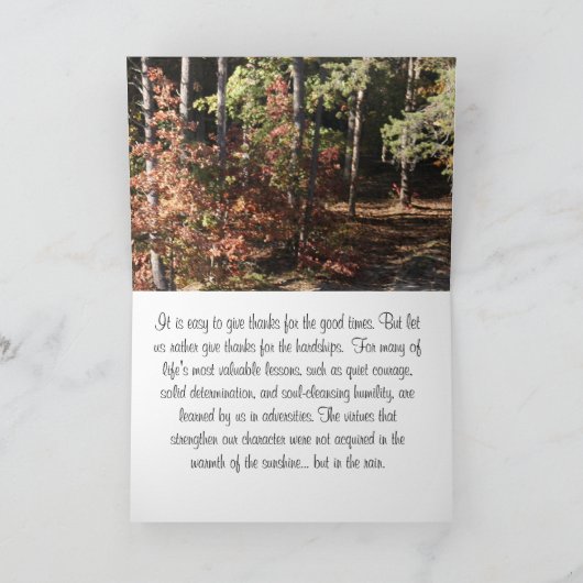 Inspirationskarten Stille Courage Karte (Innenseite)