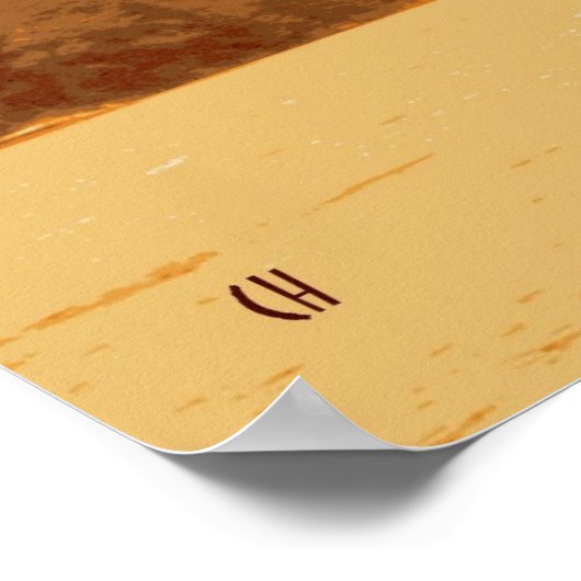 Inspirationskatze Poster (Ecke)