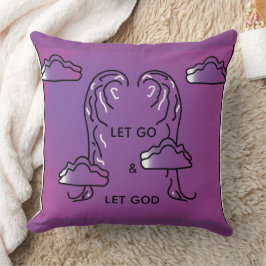 Inspirationskissen Violett Kissen