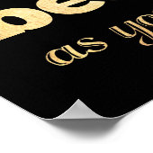 Inspirationskunst - Dr. Zitat Poster (Ecke)