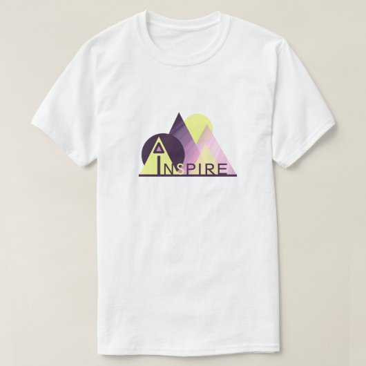 Inspirationskunst "Inspiriert" T - Shirt von Männe (Design vorne)