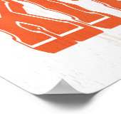 Inspirationskunst - Wir tanzen in dieser Küche Poster (Ecke)