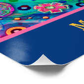 Inspirationskurs Personalisiertes Blumenangebot Poster (Ecke)