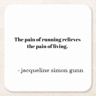 Inspirationsläufer  rechteckiger pappuntersetzer