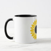 Inspirationslehrer/Sonnenblumen-Tasse Tasse (Links)