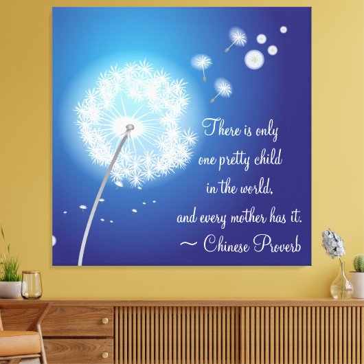 Inspirationsleuchter für überzogene Canvas Leinwanddruck (Insitu (Wohnzimmer))