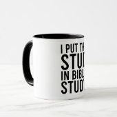 Inspirationslustige Christliche Tasse (Vorderseite Links)