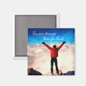 Inspirationsmagnet Magnet (Vorderseite/Rückseite)