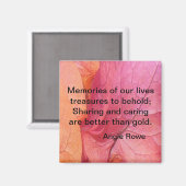 Inspirationsmagnet Magnet (Vorderseite/Rückseite)