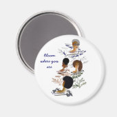 Inspirationsmagnet Magnet (Vorderseite/Rückseite)