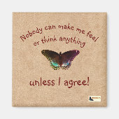 Inspirationsmagnet - Sei du Magnet (Vorne)