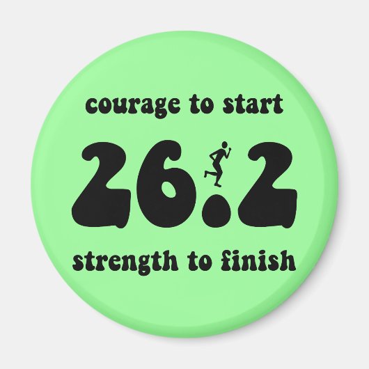 Inspirationsmarathon Magnet (Vorne)