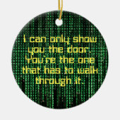 Inspirationsmatrix Keramik Ornament (Vorne)