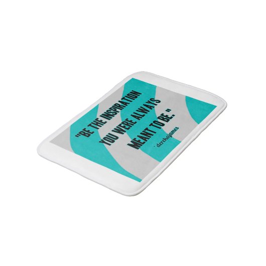 Inspirationsmatte Badematte (Schrägansicht)