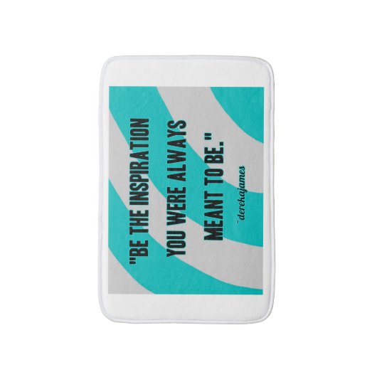 Inspirationsmatte Badematte (Vorderseite Vertikal)