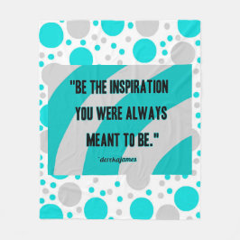 Inspirationsmedium-Baumwollvlies Fleecedecke