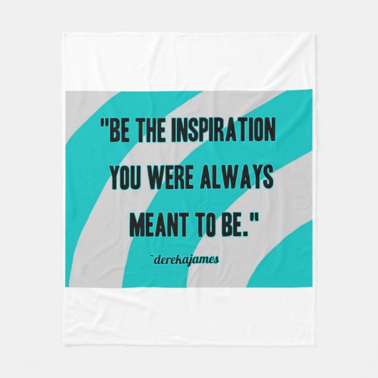 Inspirationsmedium Fleece Blanket (Vorderseite)