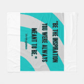 Inspirationsmedium Fleece Blanket (Vorderseite (Horizontal))