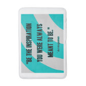 Inspirationsmittelmatte Badematte (Vorderseite Vertikal)