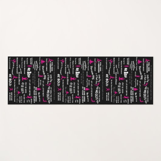 Inspirationsmoor Yogamatte (Vorderseite (Horizontal))